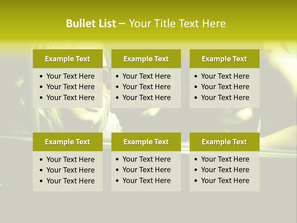 Top Beautiful Young PowerPoint Template