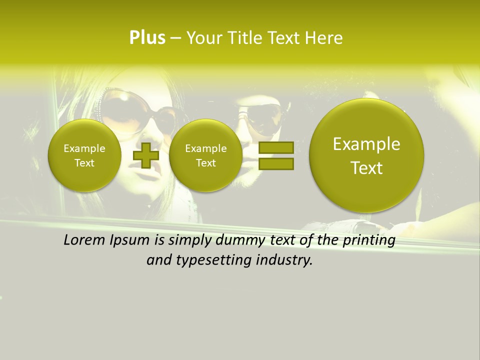 Top Beautiful Young PowerPoint Template