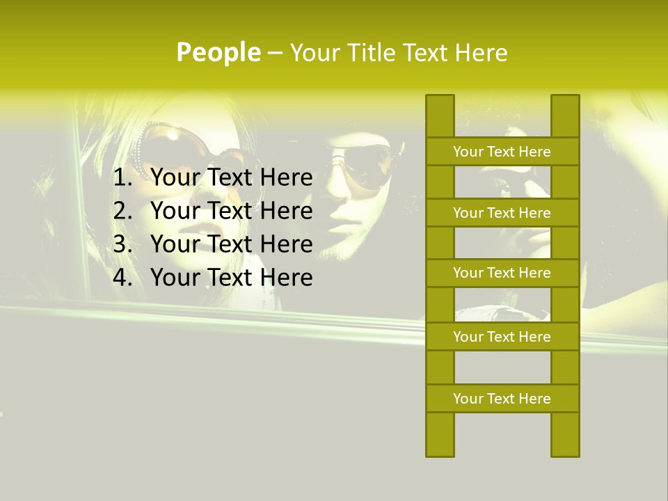 Top Beautiful Young PowerPoint Template