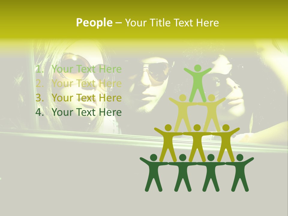 Top Beautiful Young PowerPoint Template