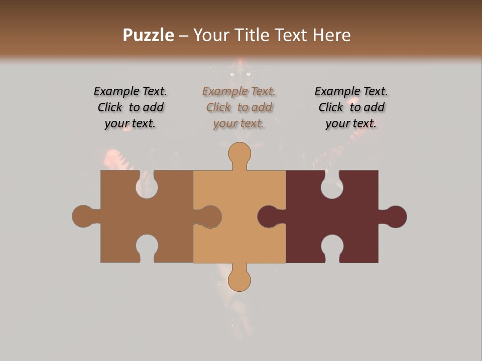 Back Lit Woman Tattoos PowerPoint Template