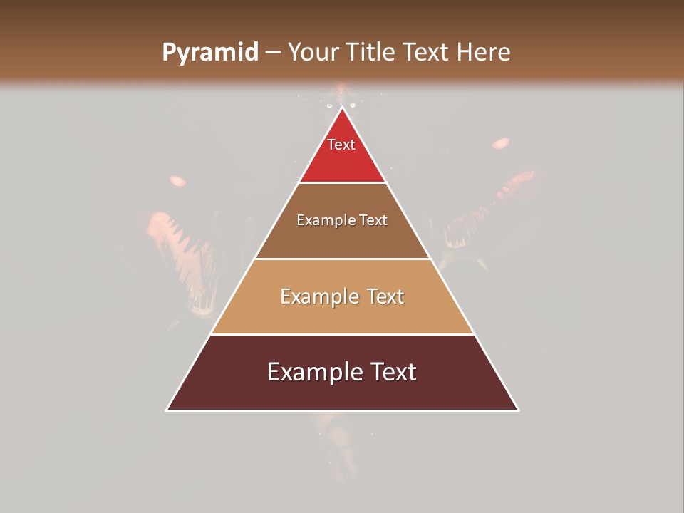 Back Lit Woman Tattoos PowerPoint Template