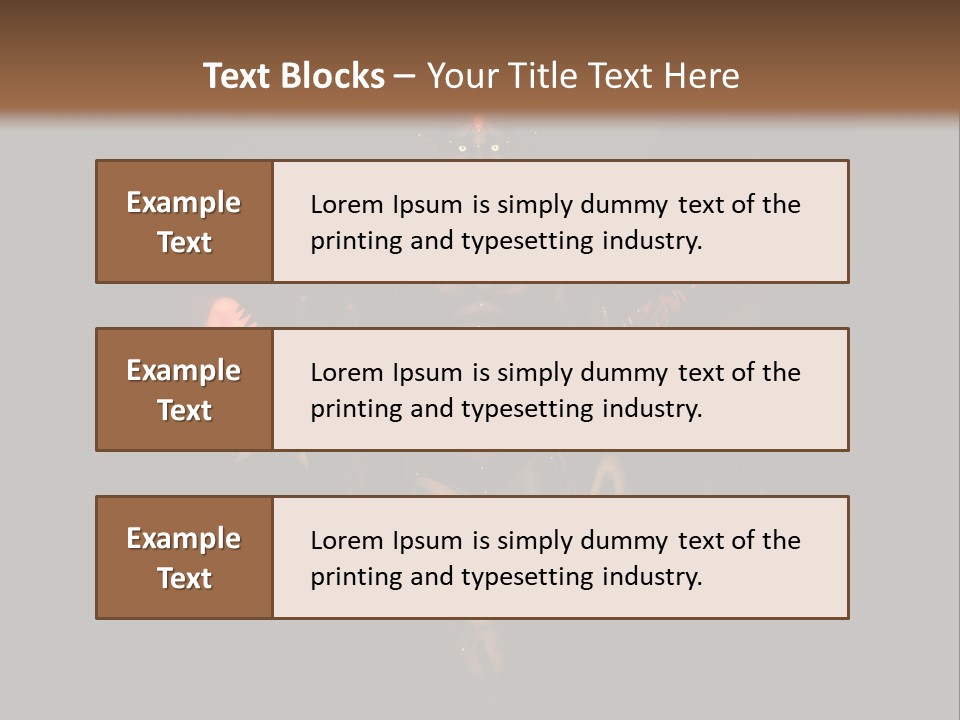 Back Lit Woman Tattoos PowerPoint Template