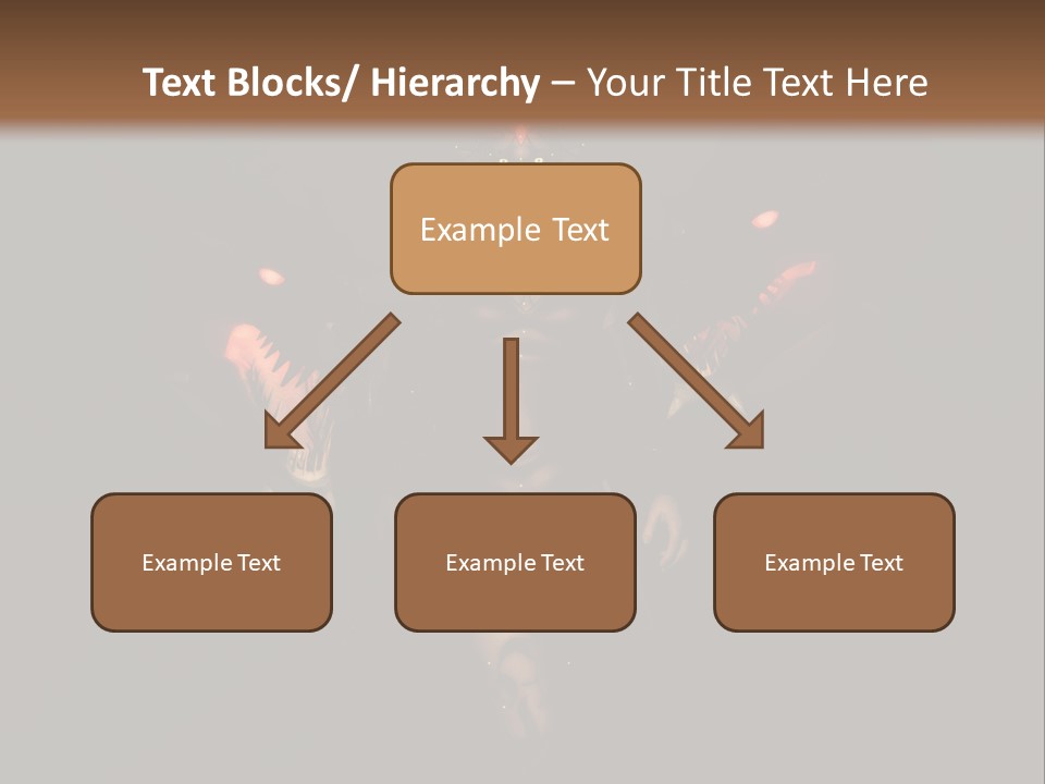 Back Lit Woman Tattoos PowerPoint Template