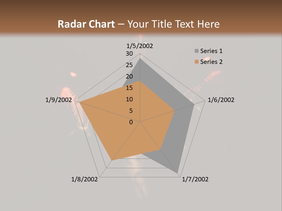 Back Lit Woman Tattoos PowerPoint Template