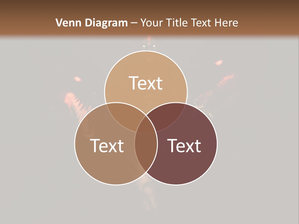 Back Lit Woman Tattoos PowerPoint Template