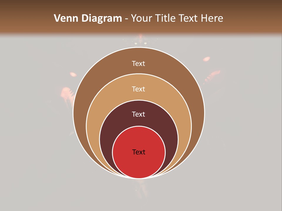 Back Lit Woman Tattoos PowerPoint Template