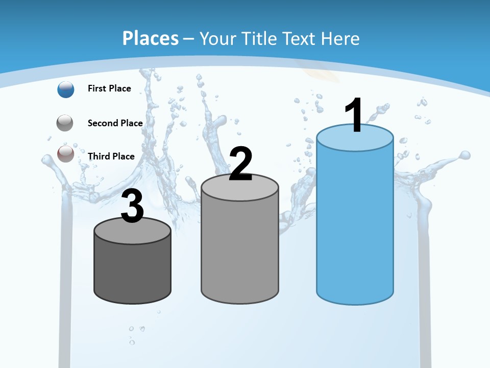 Communication Monitor Blank PowerPoint Template