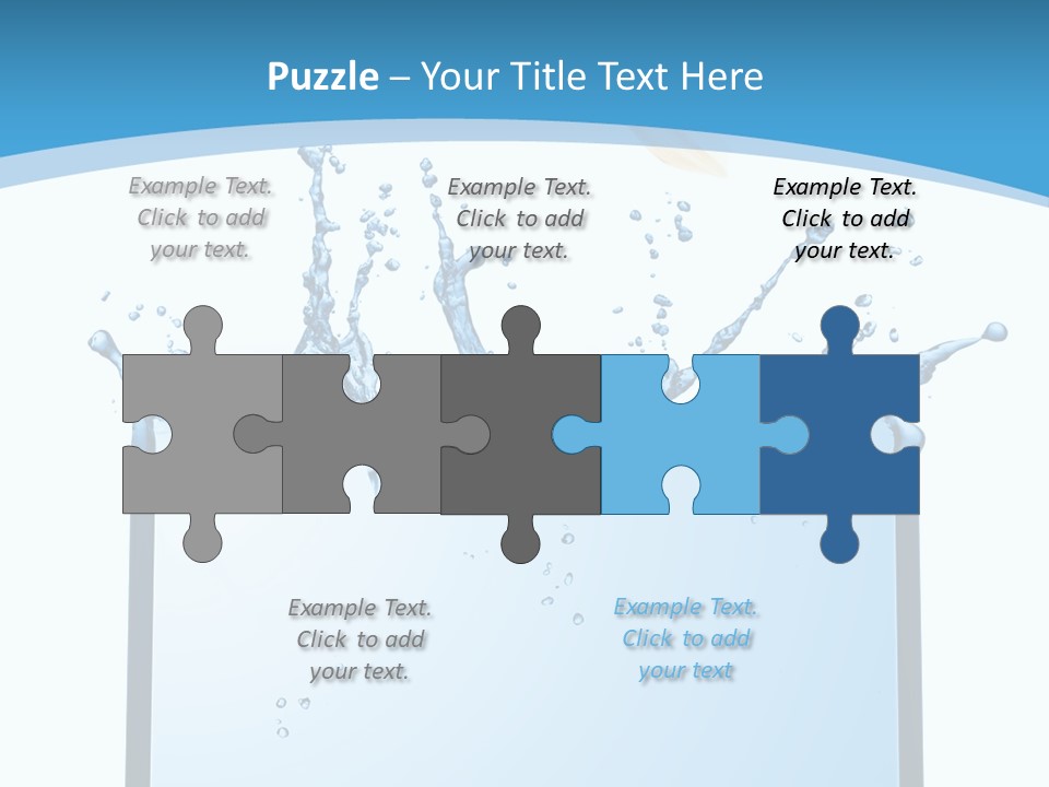 Communication Monitor Blank PowerPoint Template