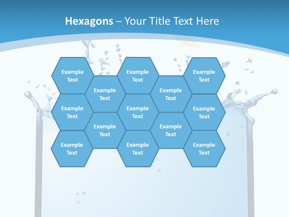 Communication Monitor Blank PowerPoint Template