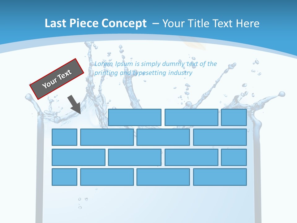 Communication Monitor Blank PowerPoint Template