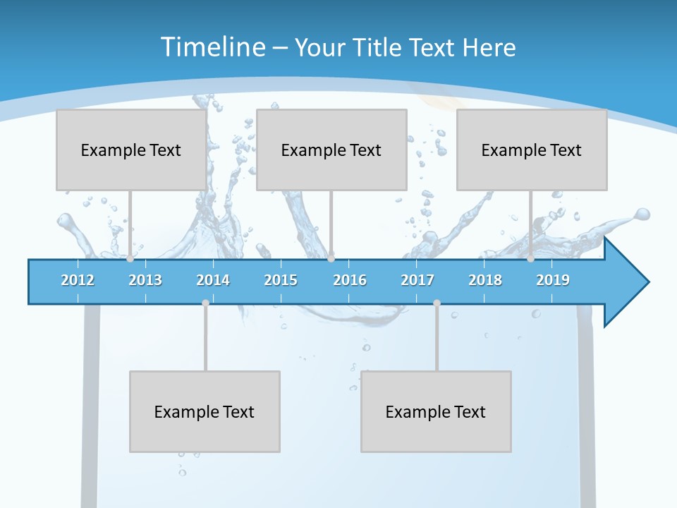 Communication Monitor Blank PowerPoint Template