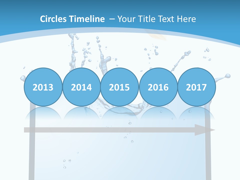 Communication Monitor Blank PowerPoint Template