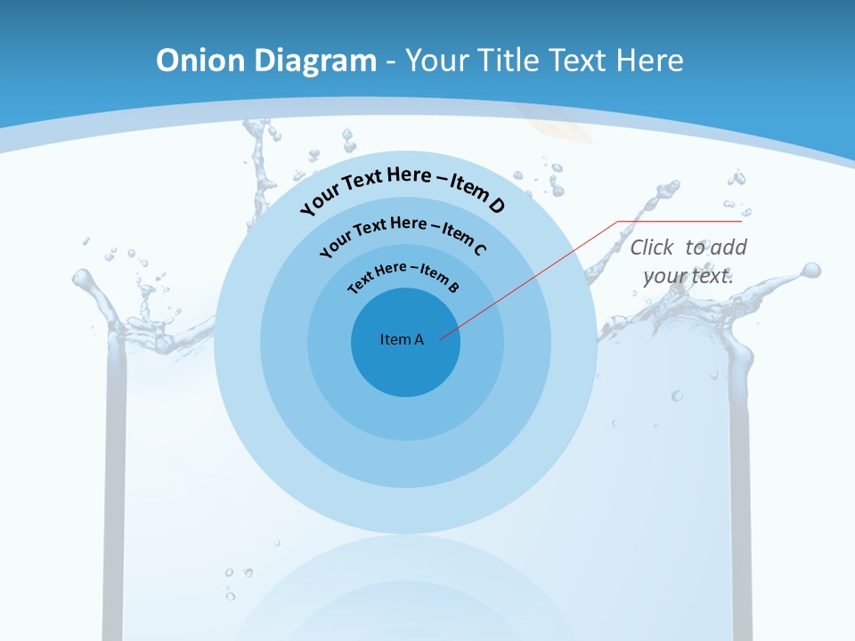Communication Monitor Blank PowerPoint Template