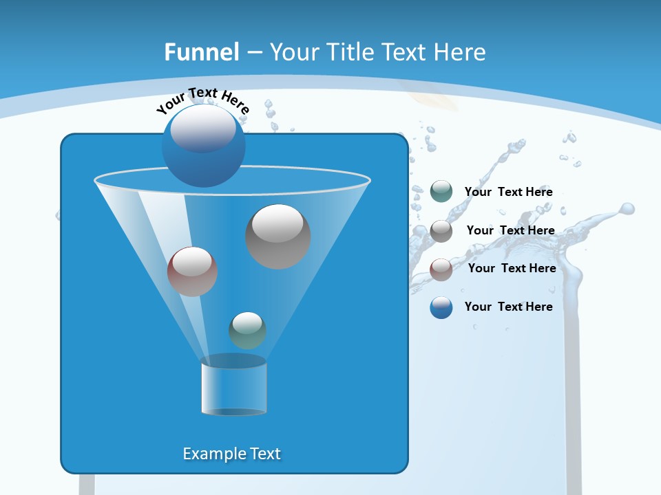 Communication Monitor Blank PowerPoint Template