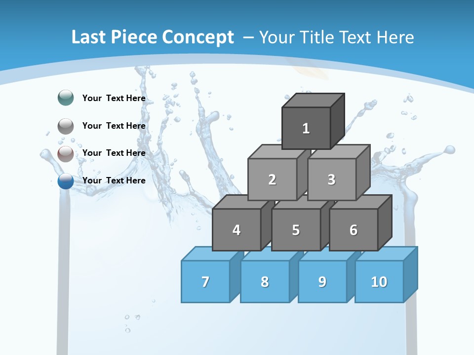 Communication Monitor Blank PowerPoint Template