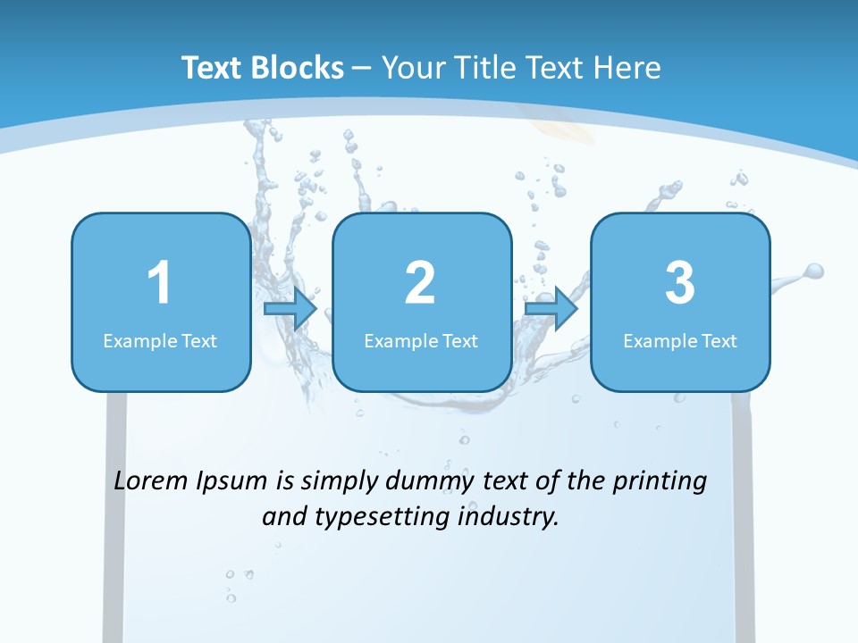 Communication Monitor Blank PowerPoint Template