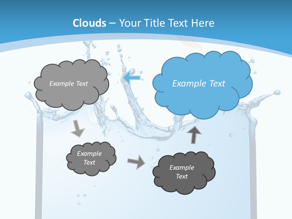 Communication Monitor Blank PowerPoint Template