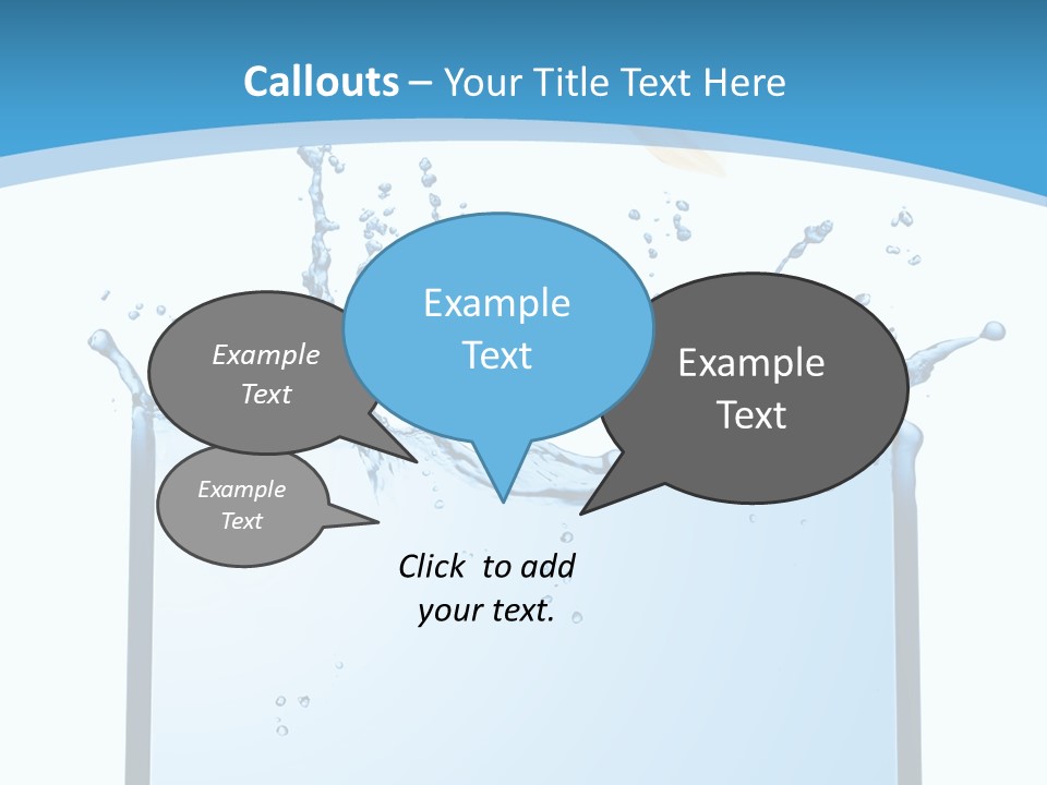 Communication Monitor Blank PowerPoint Template