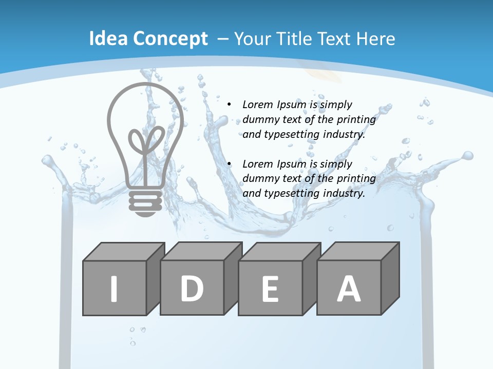 Communication Monitor Blank PowerPoint Template