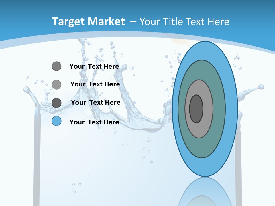 Communication Monitor Blank PowerPoint Template