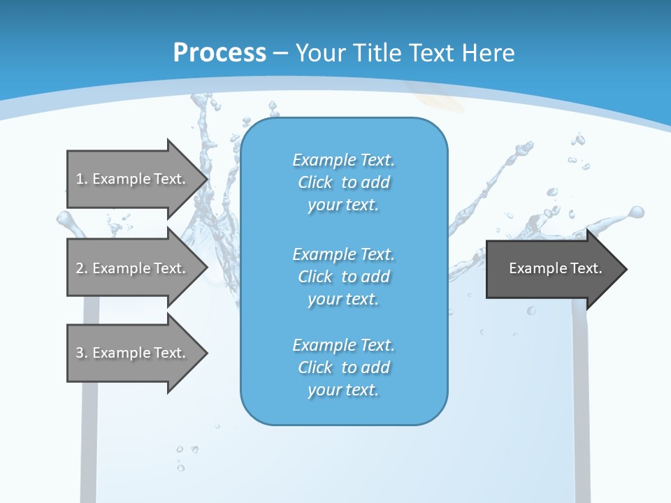 Communication Monitor Blank PowerPoint Template