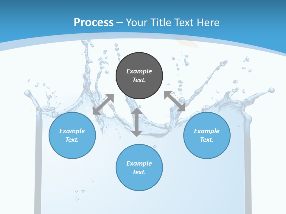 Communication Monitor Blank PowerPoint Template
