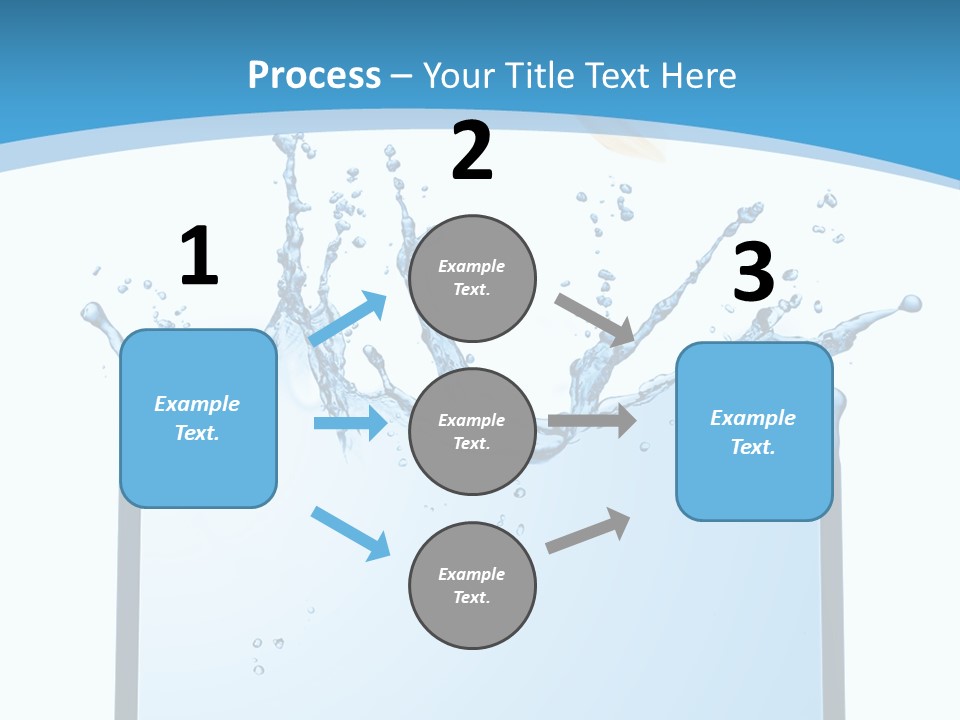 Communication Monitor Blank PowerPoint Template