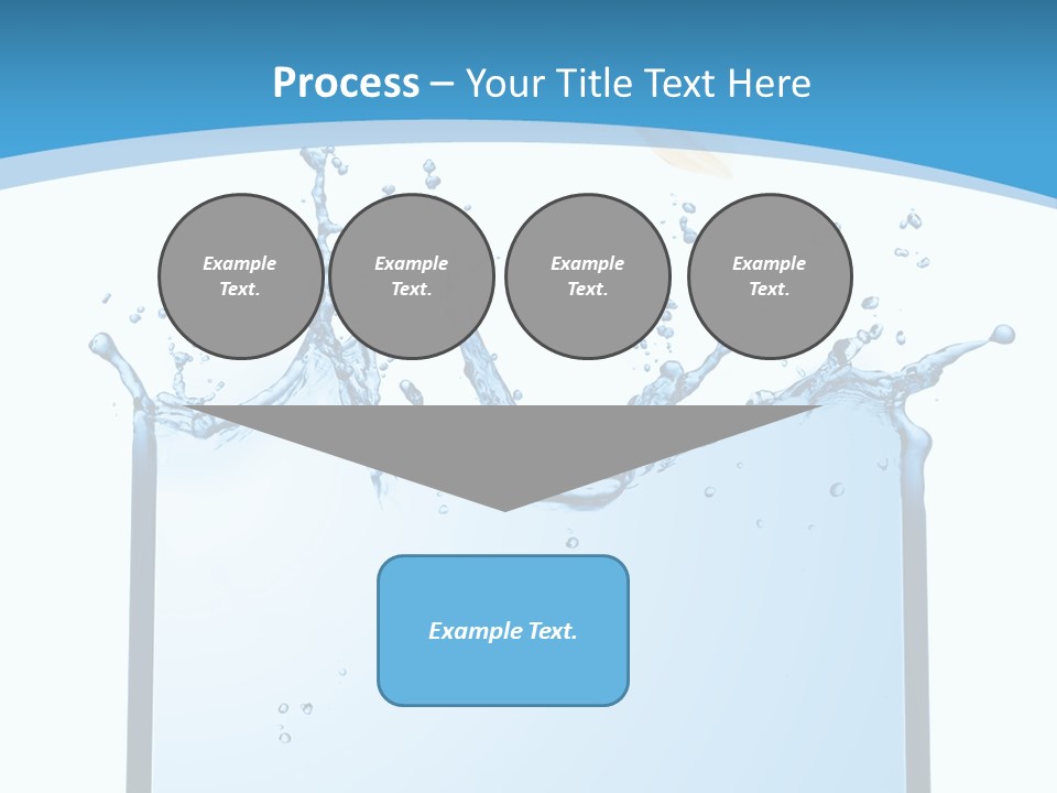 Communication Monitor Blank PowerPoint Template