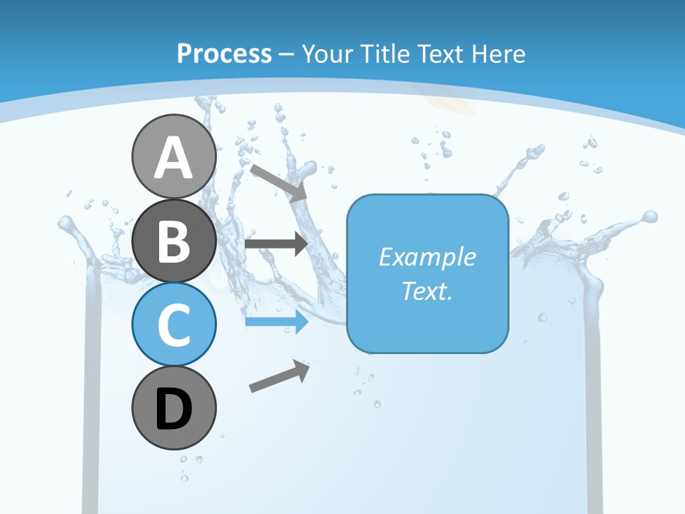 Communication Monitor Blank PowerPoint Template