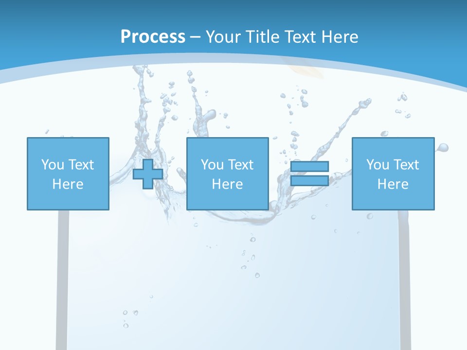 Communication Monitor Blank PowerPoint Template