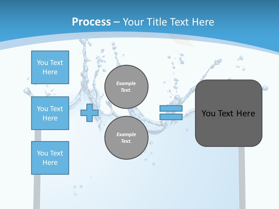Communication Monitor Blank PowerPoint Template
