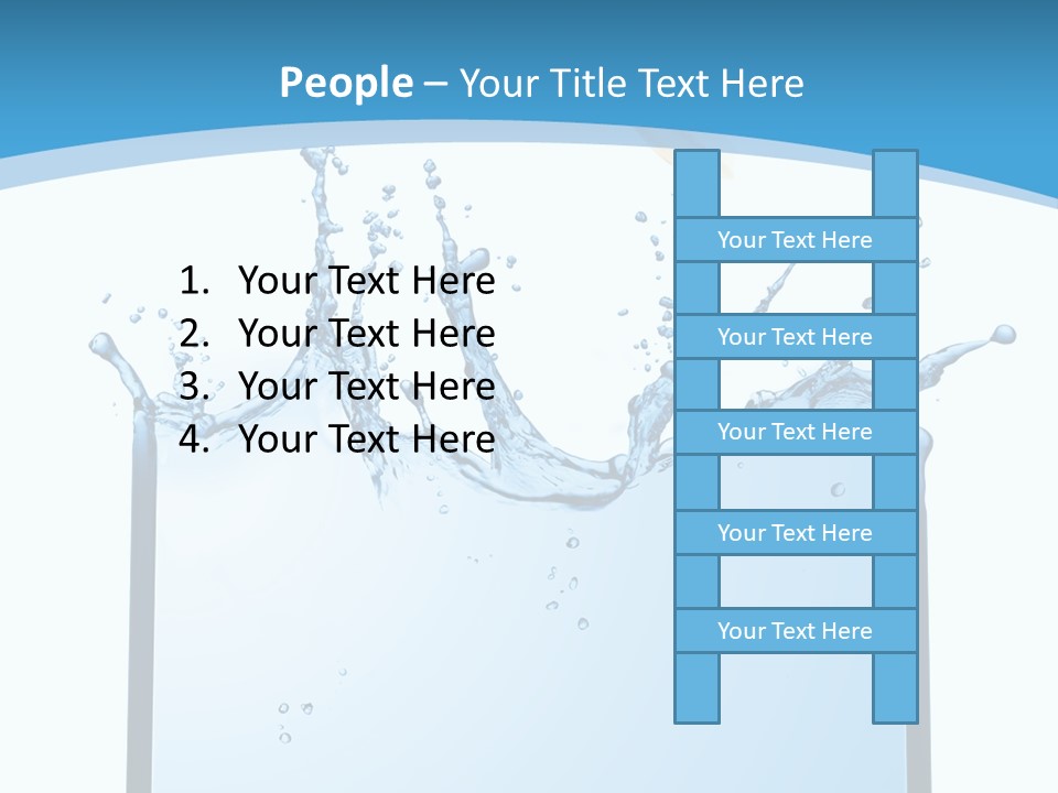 Communication Monitor Blank PowerPoint Template