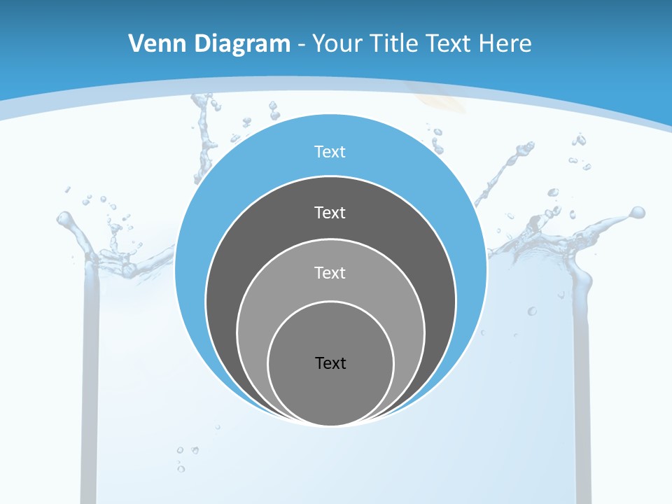 Communication Monitor Blank PowerPoint Template