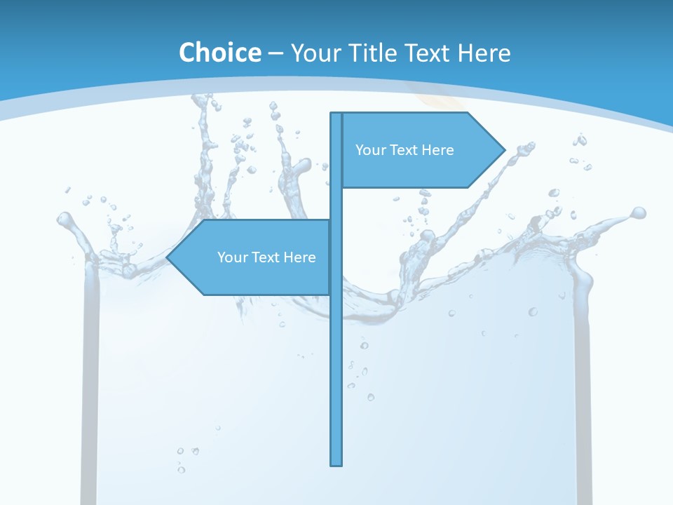 Communication Monitor Blank PowerPoint Template