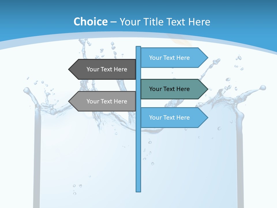 Communication Monitor Blank PowerPoint Template
