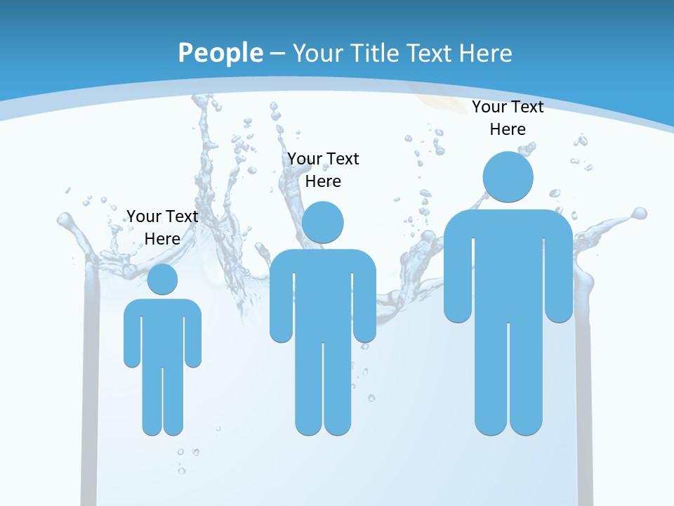 Communication Monitor Blank PowerPoint Template