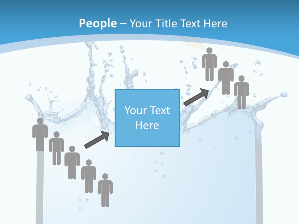 Communication Monitor Blank PowerPoint Template