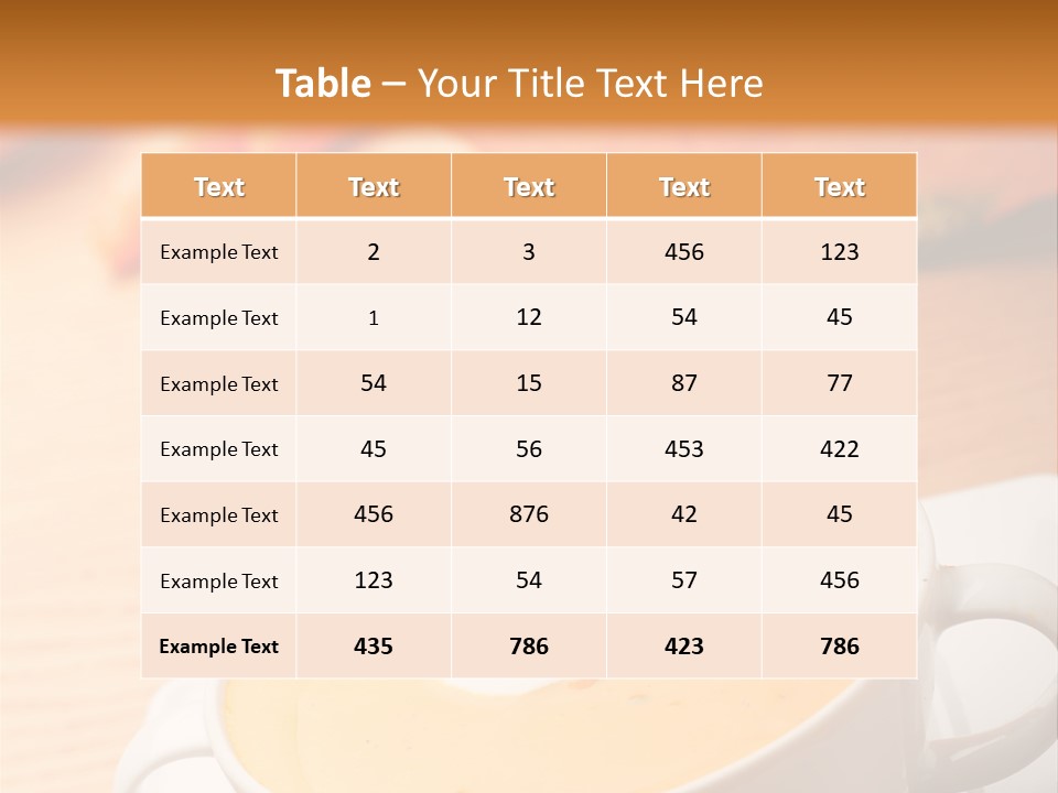 Chives Meal Starter PowerPoint Template