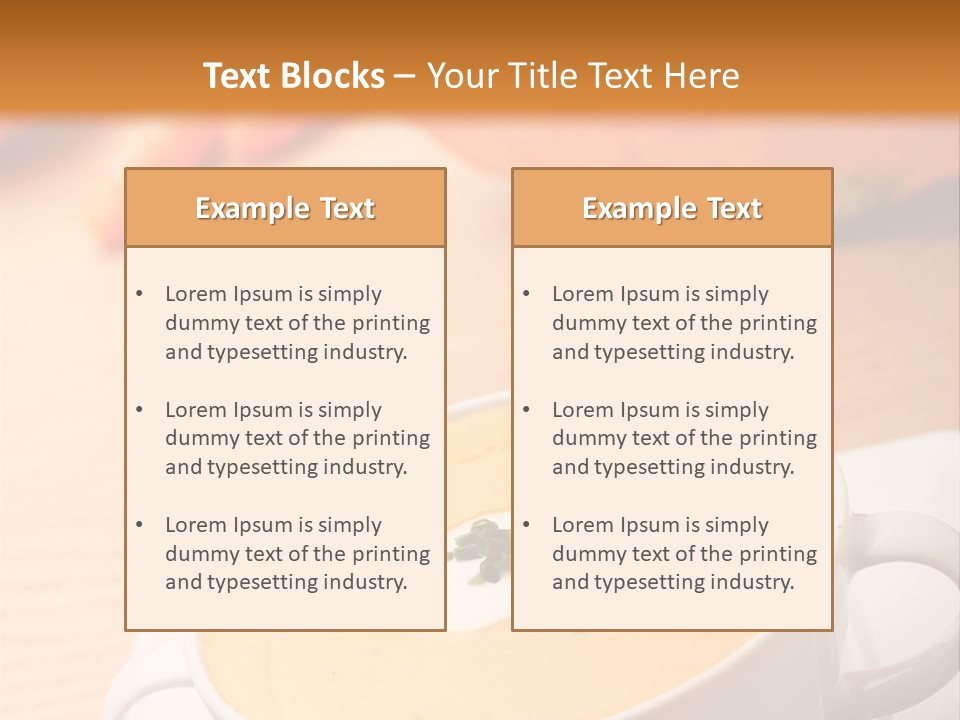Chives Meal Starter PowerPoint Template