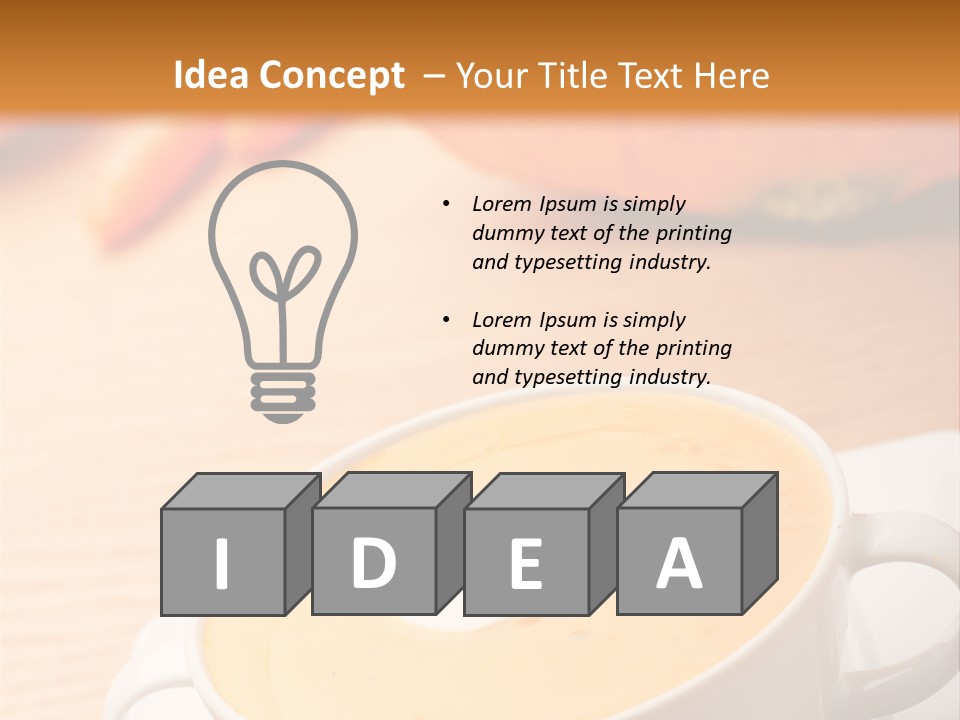 Chives Meal Starter PowerPoint Template