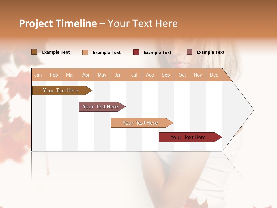 Poster Copy Space Woman PowerPoint Template