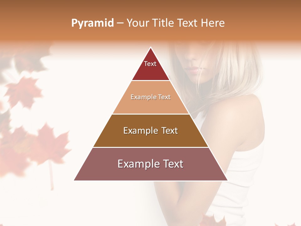 Poster Copy Space Woman PowerPoint Template