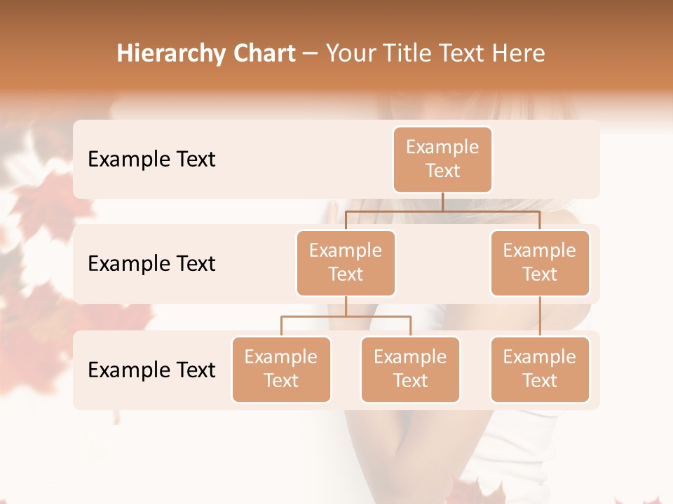 Poster Copy Space Woman PowerPoint Template