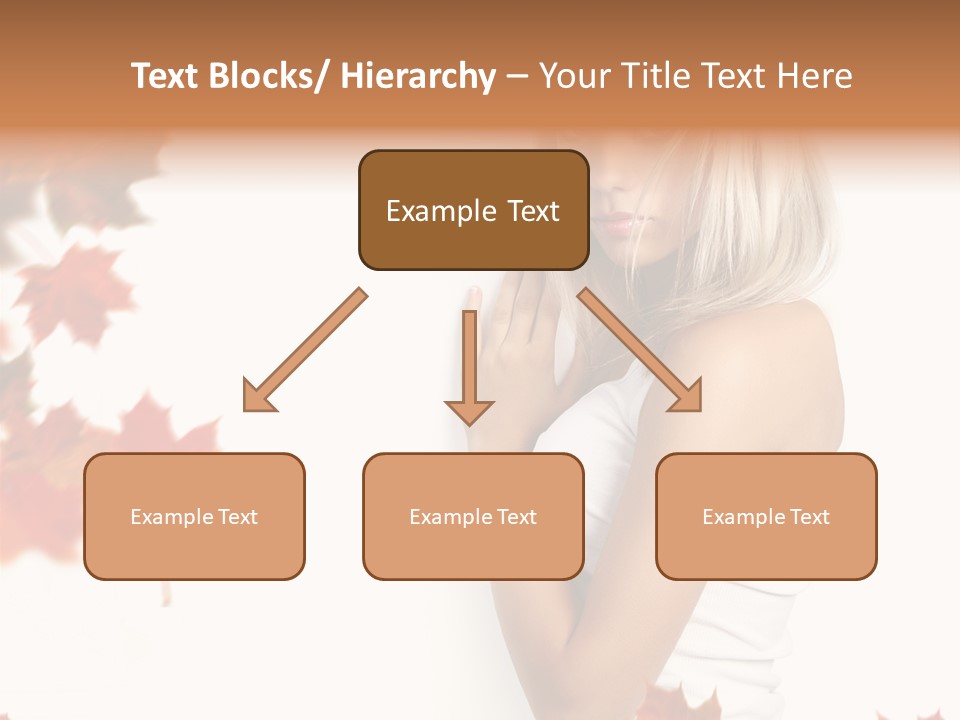 Poster Copy Space Woman PowerPoint Template