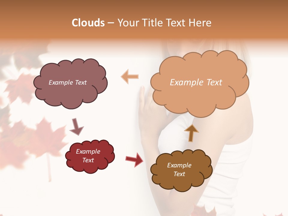 Poster Copy Space Woman PowerPoint Template