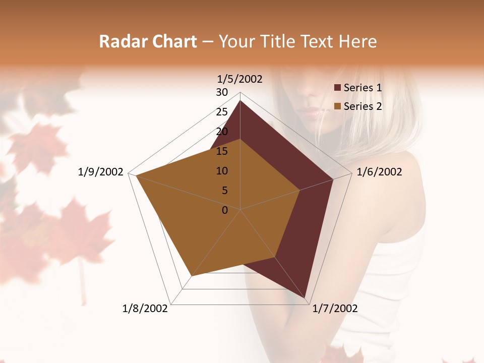Poster Copy Space Woman PowerPoint Template