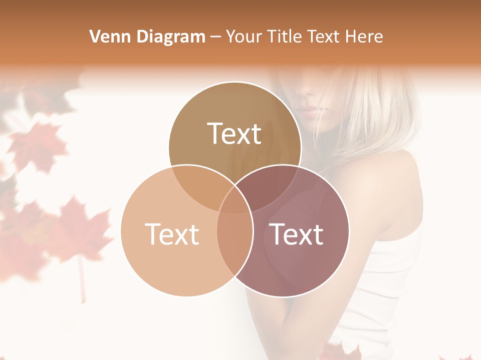 Poster Copy Space Woman PowerPoint Template