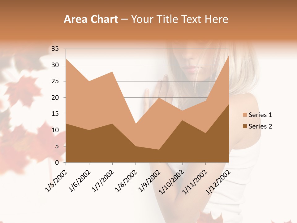 Poster Copy Space Woman PowerPoint Template