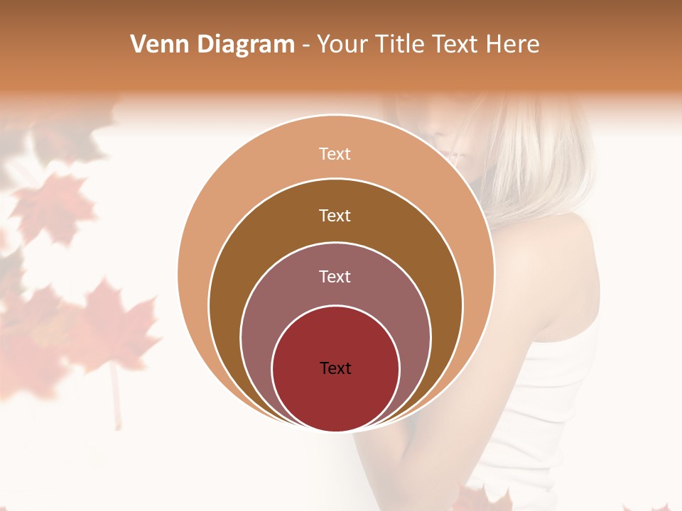 Poster Copy Space Woman PowerPoint Template